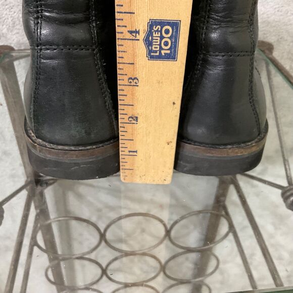 Vans Men's 8.5 High-Top Lace-Up Skater non canvas Boot 500664 Black - Picture 12 of 12